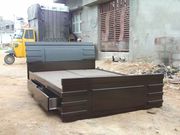 king size storege double bed  free deliveryy all bangalore 9844 501715