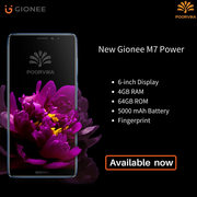 Gionee M7 Power best price online 2017 at poorvikamobiles