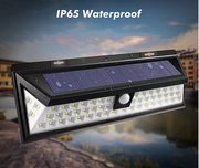 Solar Lights Outdoor 54 LED,  Super Bright Wide Angle Solar Powered Lig