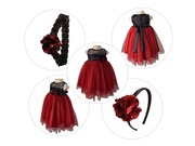 Maroon and Black Kids Dresses Online at Faye Bangalore