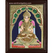 Annapoorani Tanjore Painting - Sandiv Art Gallery