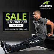 Upto 50% Off on Sportswear - Alcis Sports