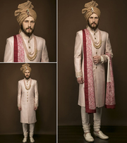 Men's Designer Wedding Sherwani in Noida,  Delhi Ncr and California