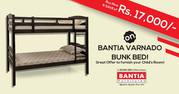 Buy Now & SAVE of Rs. 17, 000/- on BANTIA VARNADO BUNK BED! Great Offer