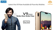 Latest Vivo V9 mobile now available @ Poorvika Mobiles