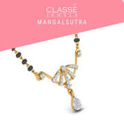 Solitaire Mangalsutra Designs in India