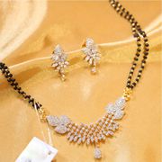 Stylish American Diamond Mangalsutra at Lowest Price