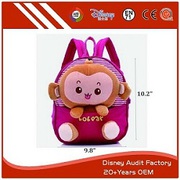 Plush Monkey Backpack