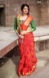 Shop Banarasi Patola Saree Online only at Kalavat.