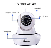 360 Auto-Rotating Wireless CCTV Camera (Lowest Price Online)