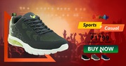 Shop Designer Ocean Grey Men Sports Shoes at Vostrolife.com