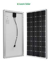 Loom solar panel 120 watt - 12 volt mono crystalline