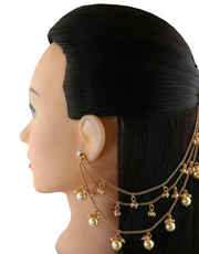 Shop Traditional Matilu & Bahubali Ear Chain Online at Anuradha Art