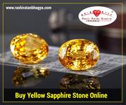 Buy Yellow Sapphire/Pukhraj Stone Online | Rashi Ratan Bhagya