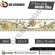 Multicolor Ceramic Digital Border Tiles Manufacturer & Exporters