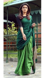 Party Wear Linen Sarees Online Paarijaatham 