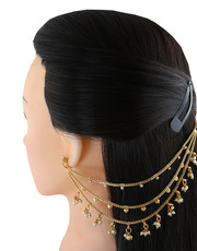 Check out Latest Design of Matilu and Pearl ear chains at best price.