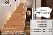 Color Step Riser- Manufacturer of Stair Riser & Floor Tiles from Morbi