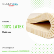 India’s No 1 Latex Mattress-Sleep Spa 100% Natural Mattress