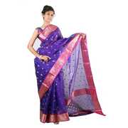 Pure chanderi Silk Sarees - Sreevas