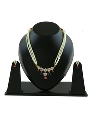 Checkout the collection of Moti necklace at best price 