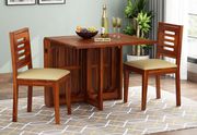 Check out Beautifully Finished Space Saving Dining Table in India