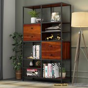 Huge Discounts on Wooden Showcase Online in India @ Wooden Street 