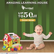 Techhark Learning House | Attractive and Colorful Educational Toy