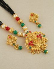 Shop for Short Mangalsutra Designs at Lowest price from Anuradha Art J