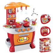 Techhark Little Chef Kids Kitchen Play Set with Light Sound