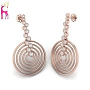 Rose Gold Earrings