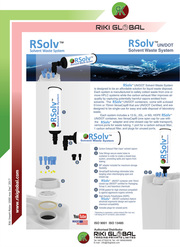 RSolv solvent waste system