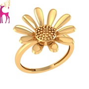 Simple Gold Ring For Ladies