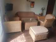 Cane sofa set 3quantity