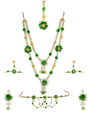 Shop for floral jewellery online by Anuradha Art Jewellery.