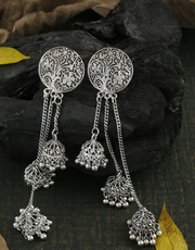 Buy Oxidised Jewellery and Oxidised Jhumkas at Anuradha Art Jewellery