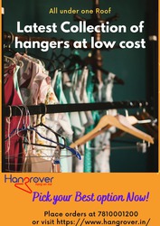 Get latest collection of hangers at low cost