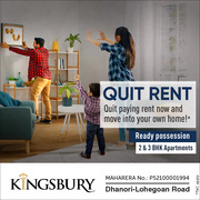 2 & 3 BHK Residential Flats in Charholi Pune - Kingsbury