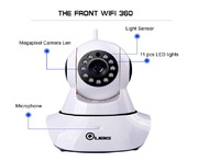 CCTV wireless camera 360 degree rotation