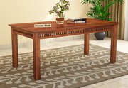 High Quality Wooden 6 Seater Dining Table  India from WoodenStreet