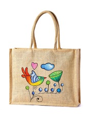 Jute Grocery bags manufacturer,  exporter,  and wholsaler India