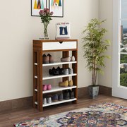 Adore the space with Shoe rack with seat online at WoodenStreet