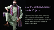 Buy Punjabi Muktsari Kurta Pajama Online 