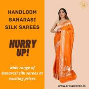 Handloom Banarasi Silk Sarees