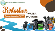  A world class Kirloskar Water Pump  built for you 