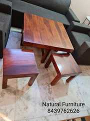 Table and setting stool set at Rs.6500