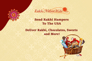 Send only Rakhi to the USA Hassle-Free with Rakhinationwide