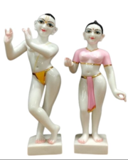 Radha Krishna Marble Murti Manufacturer in Jaipur - Marble Murti Jaipu