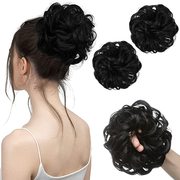 Synthetic Messy Hair Bun Scrunchie Extension 