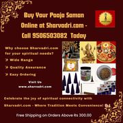 Buy Your Pooja Saman Online at Sharvadri.com - Call 9506503082 Today